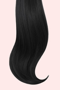 120 grams 18 inch Clip-In Extensions #1 - GOSSIP HAIR